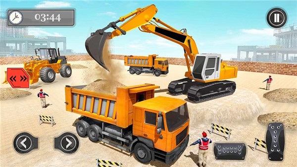 工程建设挖掘机驾驶手游下载_工程建设挖掘机驾驶安卓最新版下载v2.1 安卓版 运行截图1