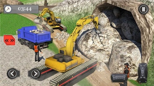 工程建设挖掘机驾驶手游下载_工程建设挖掘机驾驶安卓最新版下载v2.1 安卓版 运行截图3