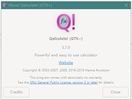Qalculate! 4.7 for mac download free