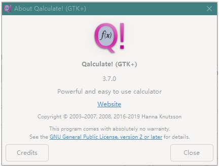 Qalculate多功能计算器下载_Qalculate多功能计算器免费最新版v4.1.0 运行截图1