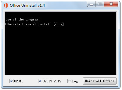 office uninstall绿色版