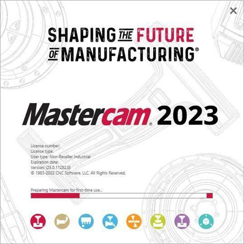 Mastercam2023破解版百度云下载_Mastercam2023中文免加密版下载v25.0.11282 截图1