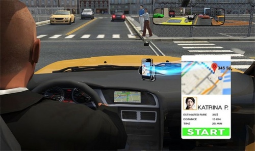 出租车司机驾驶模拟游戏下载_出租车司机驾驶模拟2022版下载v1.20 安卓版 运行截图3