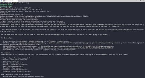 Chocolatey下载_Chocolatey(Windows软件包管理器)最新版v1.0.0 运行截图4