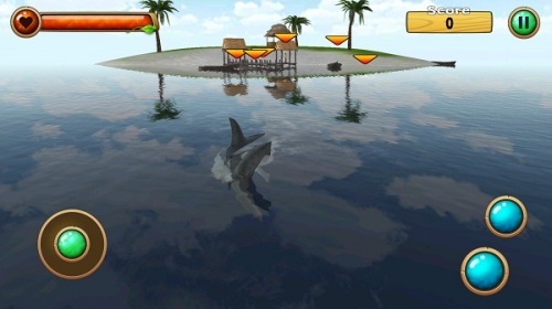 鲨鱼模拟器3D游戏下载免费版_鲨鱼模拟器3D手机安卓版下载v1.5 安卓版 运行截图3