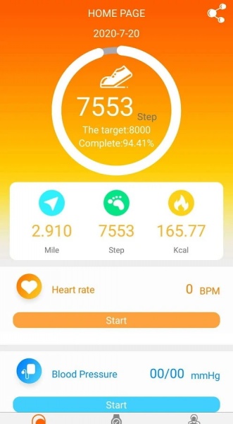 健身步行计数器安卓版下载_健身步行计数器app最新版下载v1.41 安卓版 运行截图2