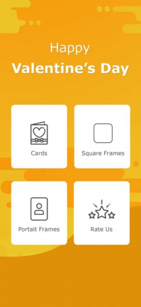 情人节卡片框架免费版下载_情人节卡片框架app下载v1.0 安卓版 运行截图3
