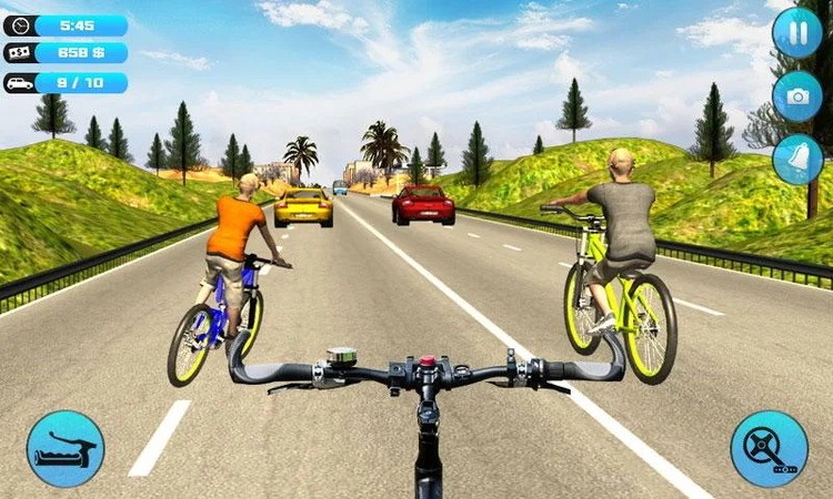 自行车比赛模拟器中文版下载_自行车比赛模拟器游戏正版下载 运行截图2