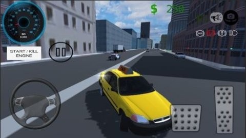 市民出租车模拟手机版最新下载_市民出租车模拟安卓版下载v0.1 安卓版 运行截图1