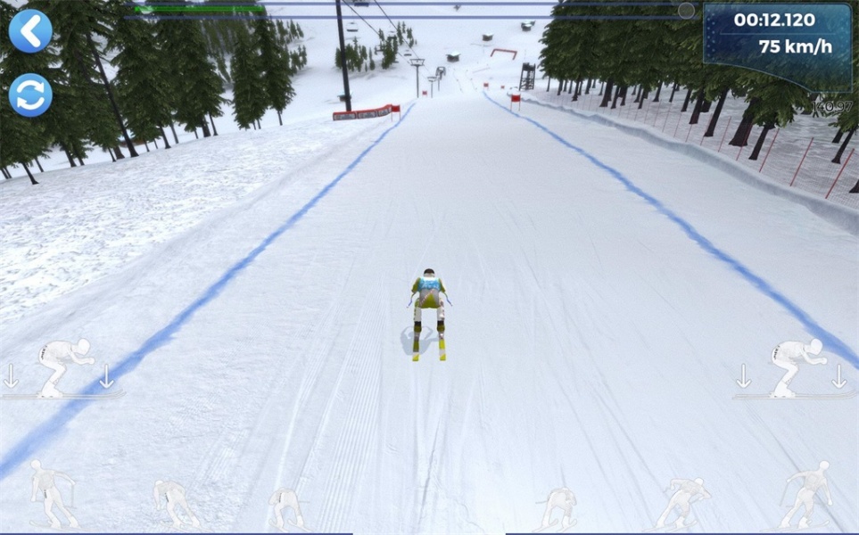 高山滑雪竞技场2022版游戏下载_高山滑雪竞技场免费版下载v3.6.1189 安卓版 运行截图2