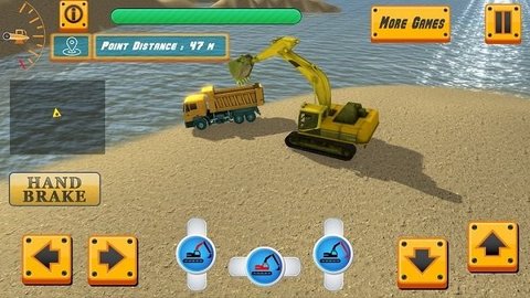 河道挖掘机模拟器游戏手机版下载_河道挖掘机模拟器中文安卓版下载v1.0 安卓版 运行截图3