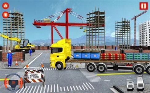 巨型城市建设模拟器卡车游戏中文版下载_巨型城市建设模拟器卡车手机免费版下载v1.0 安卓版 运行截图1