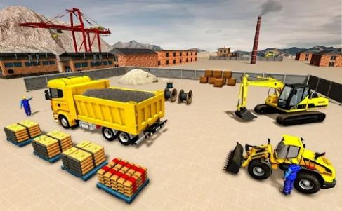 巨型城市建设模拟器卡车