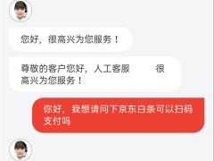 京东白条可以扫码支付吗_支持扫码支付吗