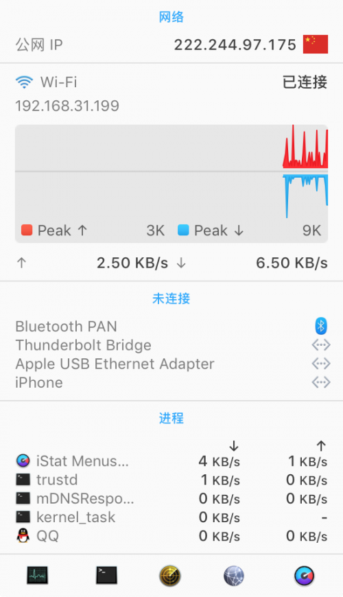 iStat Menus下载_iStat Menus(系统状态监控工具)最新版v6.62.1191 运行截图2