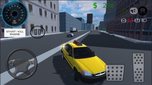 思域出租车模拟游戏免费版下载_思域出租车模拟最新版下载v1.0 安卓版 运行截图1