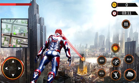 城市飞行英雄安卓版游戏下载_城市飞行英雄2022版免费下载v1.0 安卓版 运行截图1