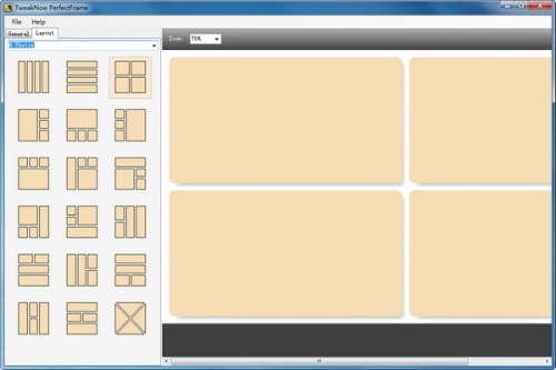 TweakNow PerfectFrame(照片拼接软件)软件下载_TweakNow PerfectFrame(照片拼接软件) v1.0.0.1 运行截图1