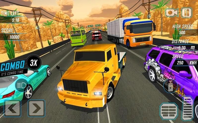 公路卡车赛车免费版下载_公路卡车赛车游戏最新版下载v1.0 安卓版 运行截图3