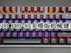 雷柏V500 PRO-87多模版机械键盘评测_怎么样[多图]