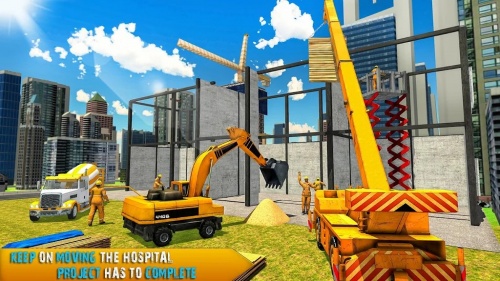 城市医院施工安卓版下载_城市医院施工游戏下载v1.0 安卓版 运行截图3