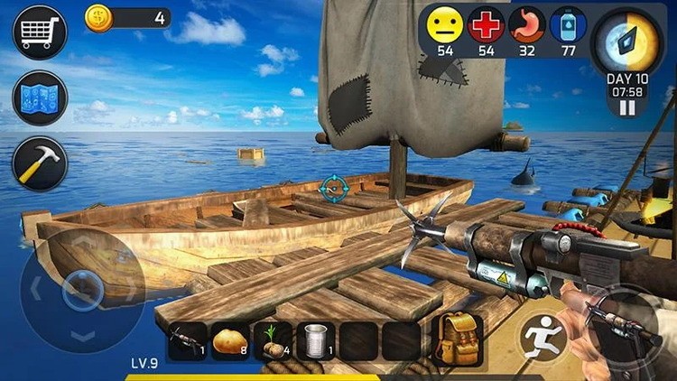 木筏求生海岛生存游戏下载_木筏求生海岛生存游戏最新手机版 运行截图1