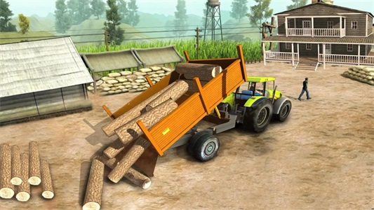 模拟农场拖拉机驾驶游戏安卓版下载_模拟农场拖拉机驾驶手机免费版下载v2.7 安卓版 运行截图3