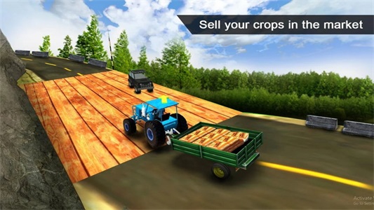 模拟农场拖拉机驾驶游戏安卓版下载_模拟农场拖拉机驾驶手机免费版下载v2.7 安卓版 运行截图1