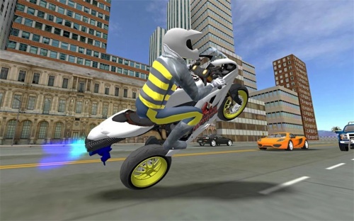 极速摩托狂野飞车游戏下载_极速摩托狂野飞车安卓版下载v2.3 安卓版 运行截图2
