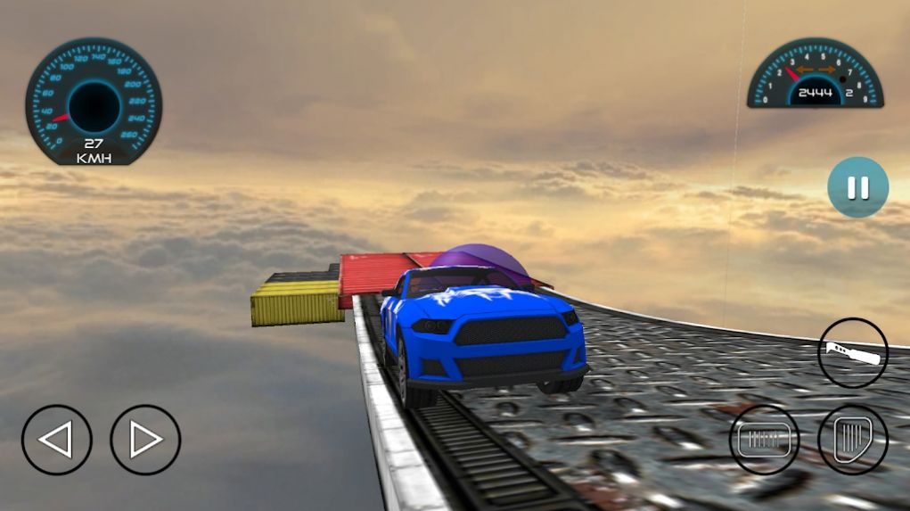 疯狂汽车驾驶3D游戏下载_疯狂汽车驾驶3D手机版下载v1.0 安卓版 运行截图1