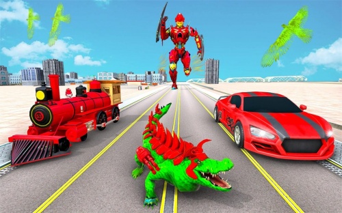 鳄鱼汽车机器人游戏最新版下载_鳄鱼汽车机器人手机免费版下载v1.0 安卓版 运行截图3