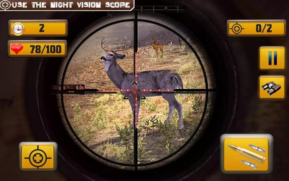 野外动物射击游戏下载_野外动物射击最新版下载v1.8 安卓版 运行截图3