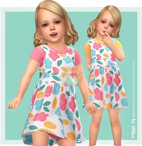 模拟人生4彩色印花儿童服装MOD下载-模拟人生4彩色印花儿童服装MOD电脑版下载v1.0