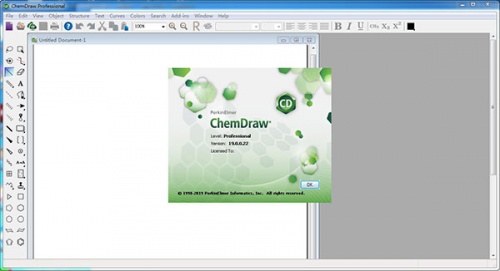 ChemDraw中文免费版下载_ChemDraw中文免费版绿色最新版v16.0 运行截图2