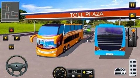 豪华巴士模拟公路教练
