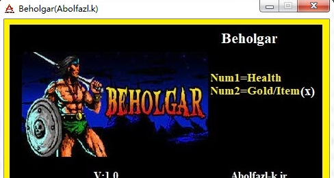 Beholgar无限生命金钱修改器下载-Beholgar无限生命金钱修改器电脑版v1.0下载 运行截图1