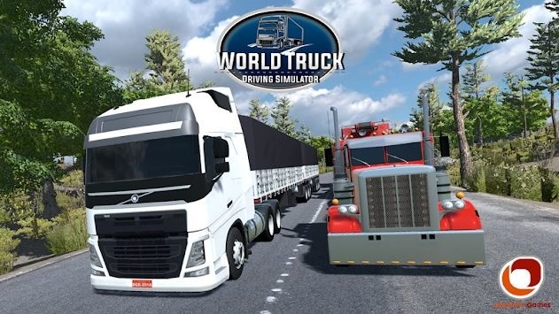 世界卡车模拟最新版2022下载_世界卡车模拟器2022年最新版正版中文版 运行截图3