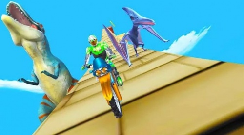 自行车特技比赛3D游戏下载_自行车特技比赛3D游戏安卓版下载 运行截图2