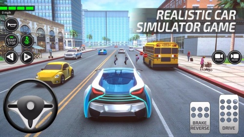 驾驶学院汽车驾驶模拟器游戏下载-汽车驾驶学校模拟器游戏下载 运行截图3