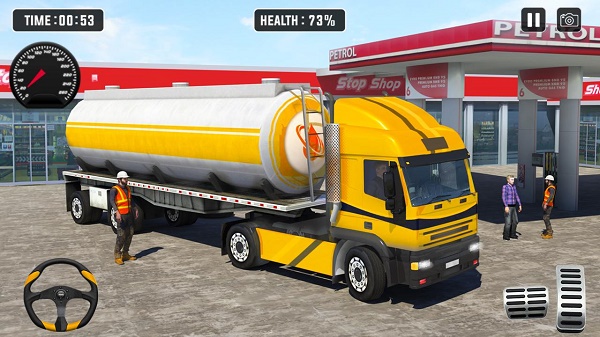 货运卡车模拟驾驶下载_货运卡车运输模拟器下载v1.0 安卓版 运行截图2