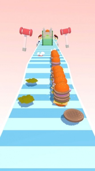 汉堡堆栈跑3D安卓版下载_汉堡堆栈跑3D小游戏下载v1.0 安卓版 运行截图2
