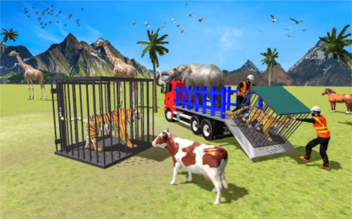 野生动物货物运输车游戏安卓版下载_野生动物货物运输车手机最新版下载v0.1 安卓版 运行截图1