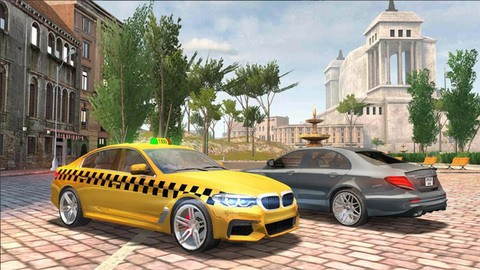 出租车模拟2020无限金币版下载v4.0-(新版奔驰大g)出租车模拟2020无限金币版 运行截图1