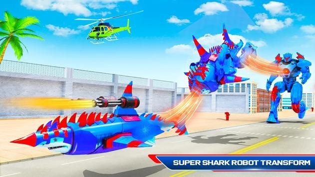 鲨鱼机器人汽车改造游戏下载_鲨鱼机器人汽车改造最新版下载 运行截图1