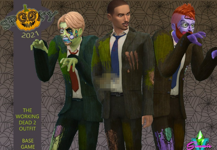 模拟人生4男款丧尸风格服装MOD下载-模拟人生4男款丧尸风格服装MOD电脑版下载v1.0