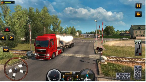卡车驾驶遨游欧洲游戏安卓版下载_卡车驾驶遨游欧洲最新版下载v1.0 安卓版 运行截图1