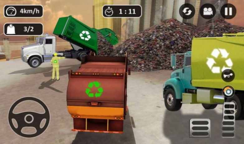 垃圾车行驶游戏最新版本下载_垃圾车行驶手机版免费下载v5.0 安卓版 运行截图2
