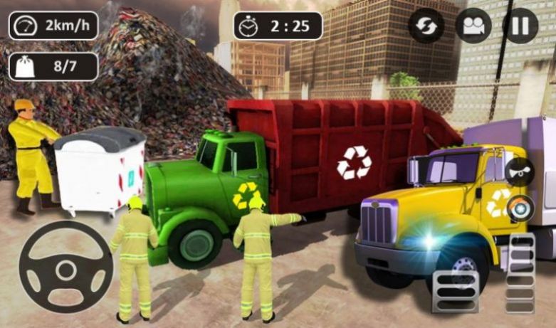 垃圾车行驶游戏最新版本下载_垃圾车行驶手机版免费下载v5.0 安卓版 运行截图1