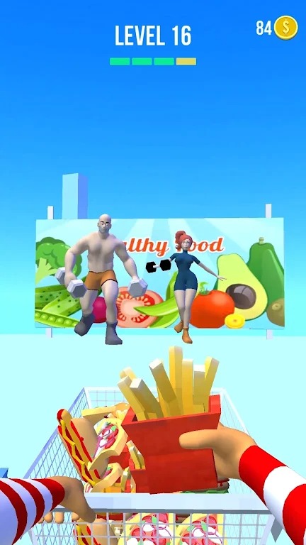 消灭食物大挑战手机最新版下载_消灭食物大挑战免费版游戏下载v1.0.0 安卓版 运行截图1