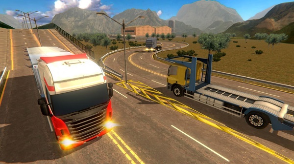 载货卡车模拟驾驶游戏免费版下载_载货卡车模拟驾驶最新版下载v10.4 安卓版 运行截图2